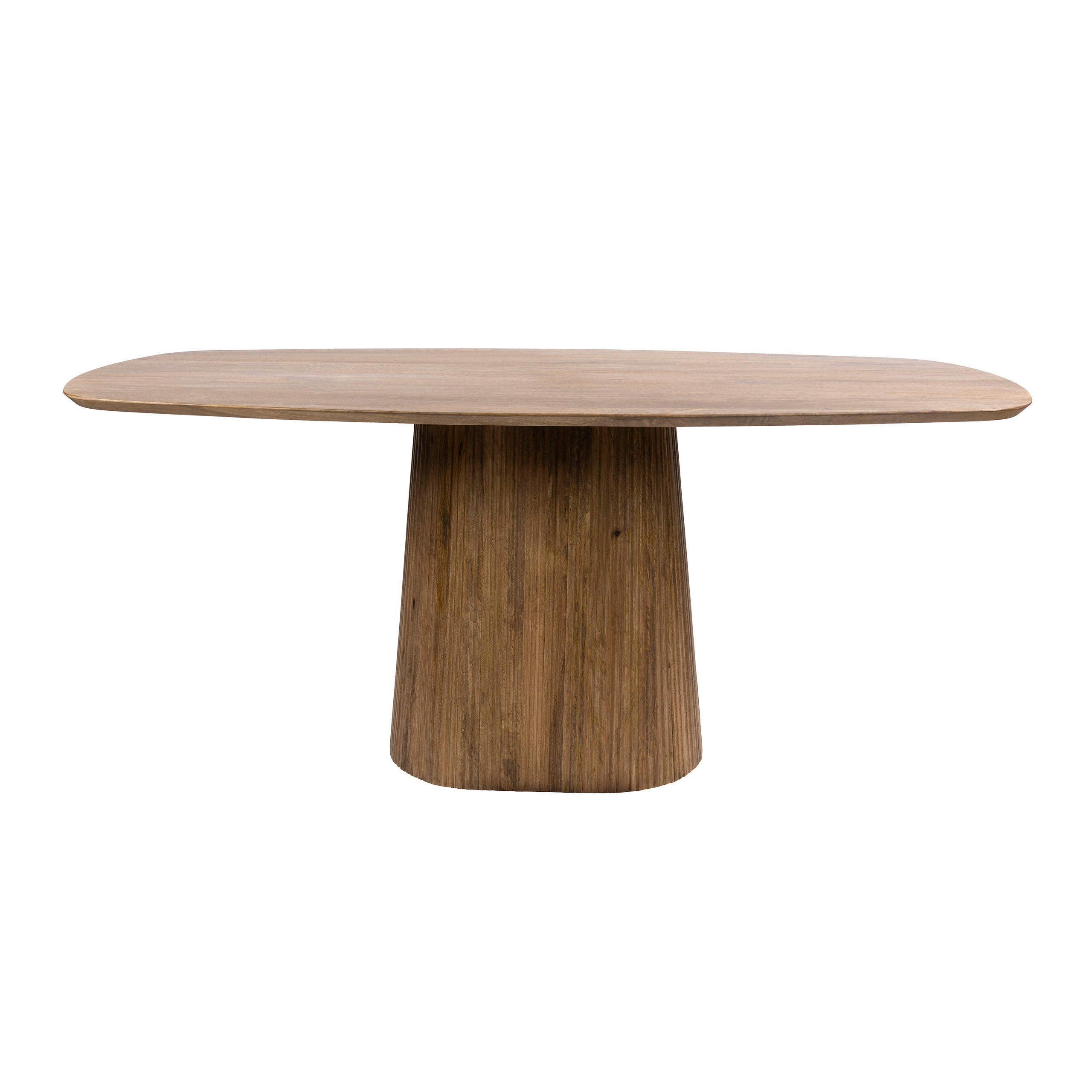 ESSZIMMERTISCH Wave Beige 90/180/77 cm - Braun, Holz (90/180/77cm) - Hoyz Collection