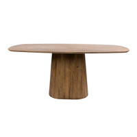 ESSZIMMERTISCH Wave Beige 90/180/77 cm - Braun, Holz (90/180/77cm) - Hoyz Collection