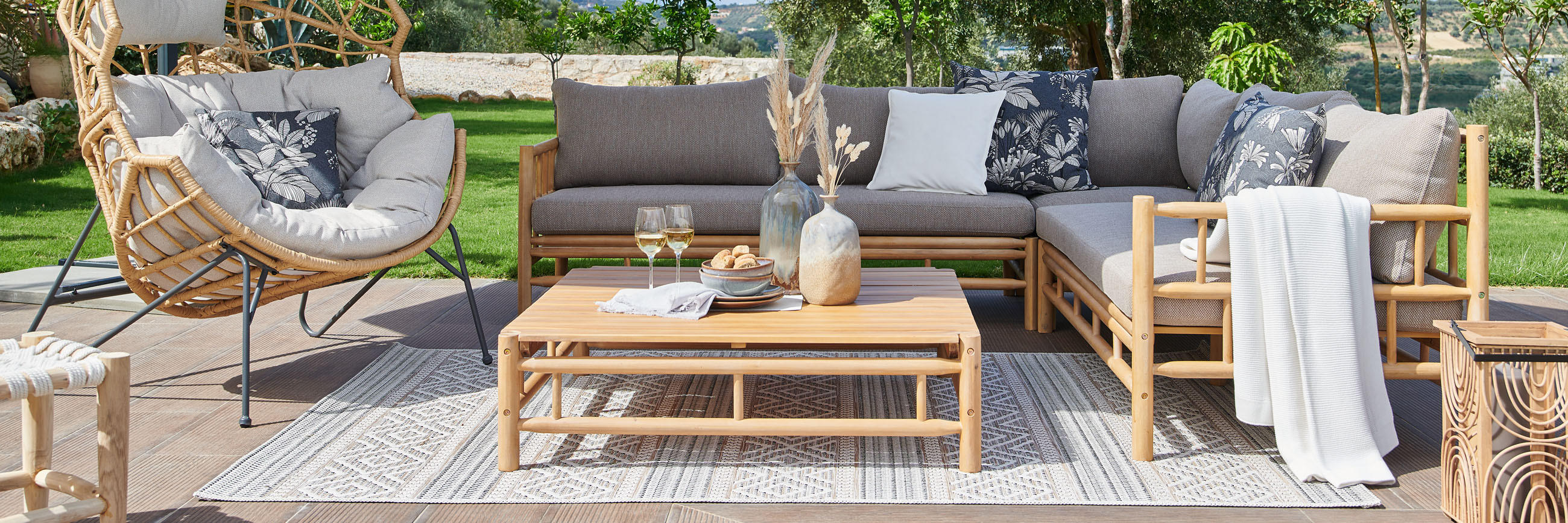 Boho Terrasse
