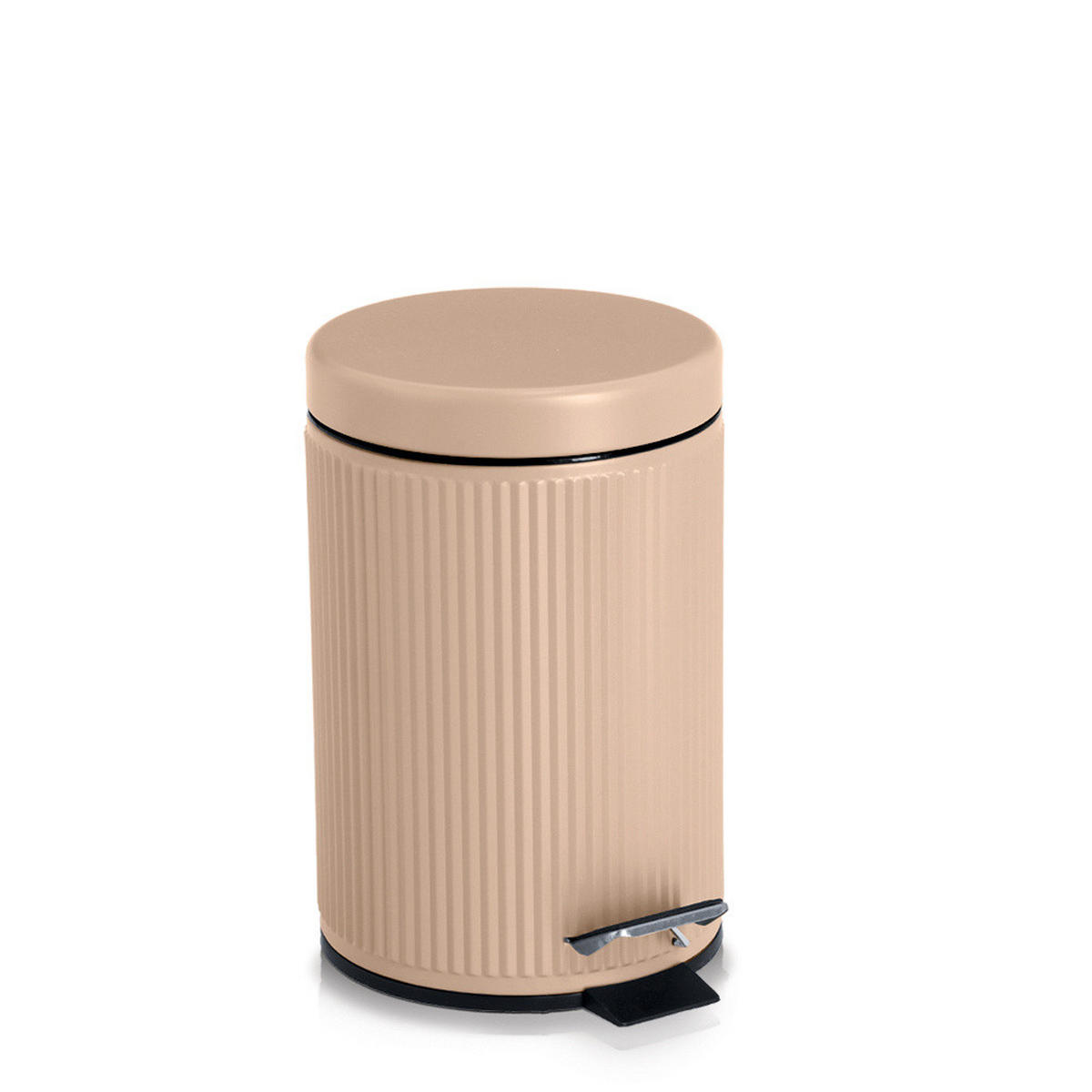 MÜLLEIMER Metall Brass Tone 3 l - Creme, Metall (17/26/17cm) - ZELLER