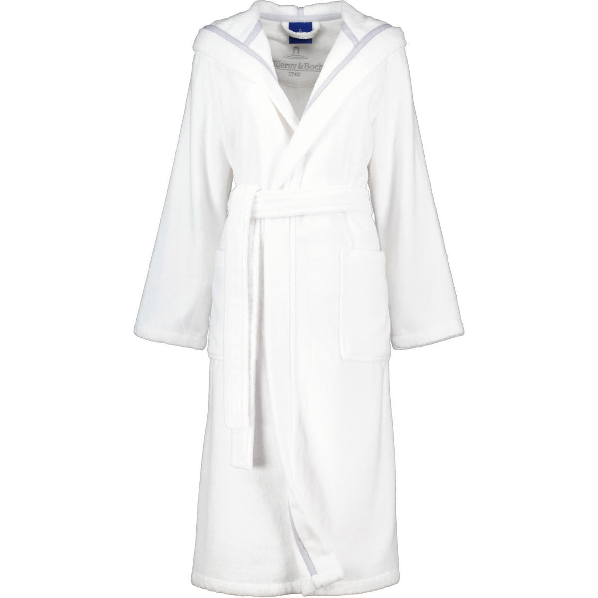 BADEMANTEL DAMEN KAPUZE 2521 BRILLIANT-WHITE - 67 - Weiß, Textil (XLnull) - Julius Zöllner