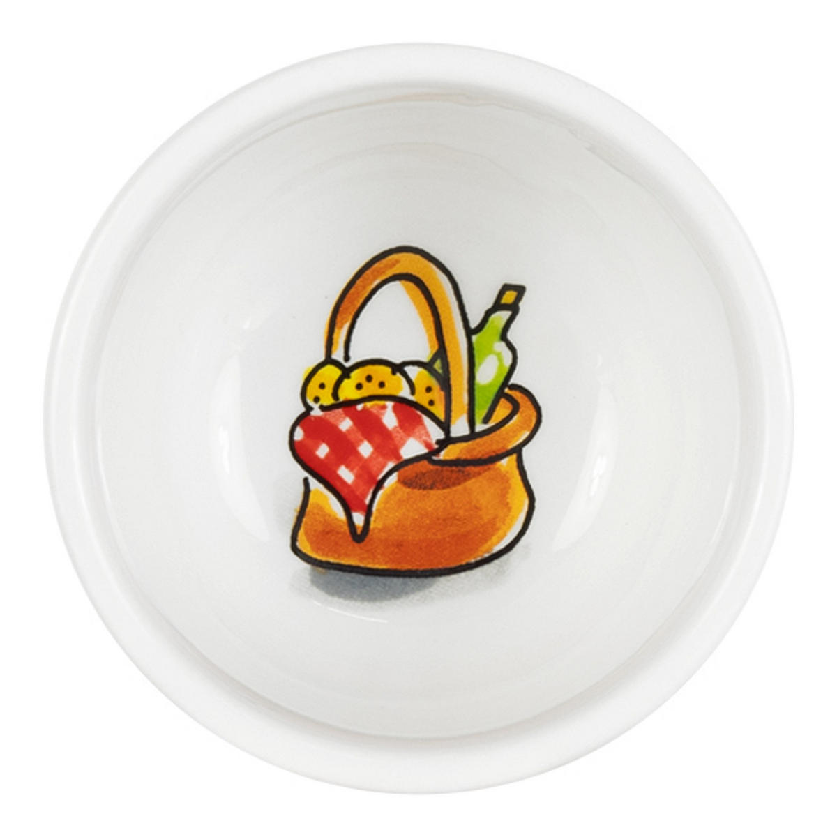 SCHALE Efteling Rotkäppchens Körbchen in Bunt - 8cm - Multicolor, Keramik (8.7/5.5/8.7cm) - Blond Amsterdam