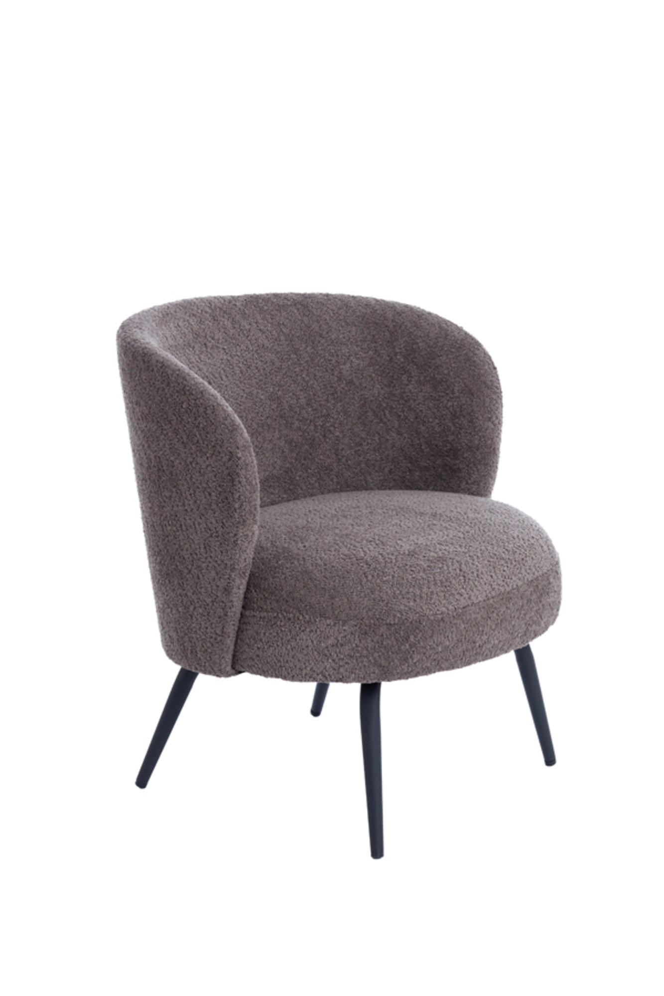SESSEL Dieyda Braun 68/67/72 cm - Braun, Textil (68/72/67cm) - Light & Living