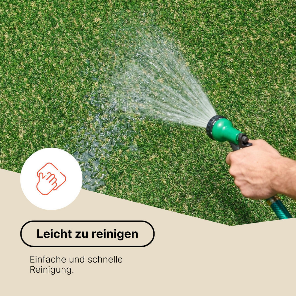 KUNSTRASEN Canyoo 20 mm – Dichter Rasenteppich für Garten & Terrasse, wetterfest 100/1200 cm - Grün, Textil (100/1200cm) - Tapiso