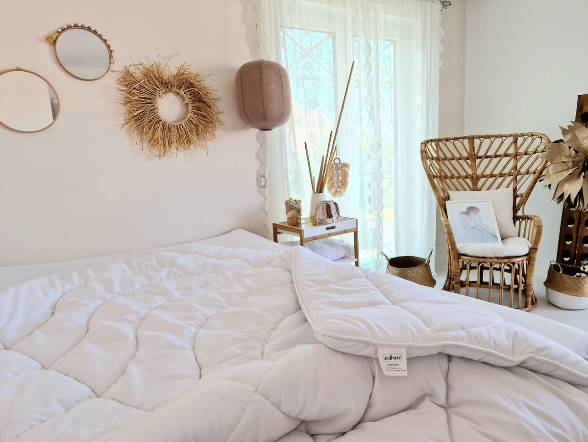 BETTDECKE, 135x200 cm, 100% Polyester, Weiß - Weiß, Textil (135/200cm) - Zollner