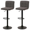 BARHOCKER Grau 2er-Set - Grau, Textil (38/107/41cm) - MCW