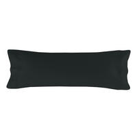 KISSENBEZUG basic 45x110 cm schwarz - Schwarz, Textil (45/110cm) - Happy Friday