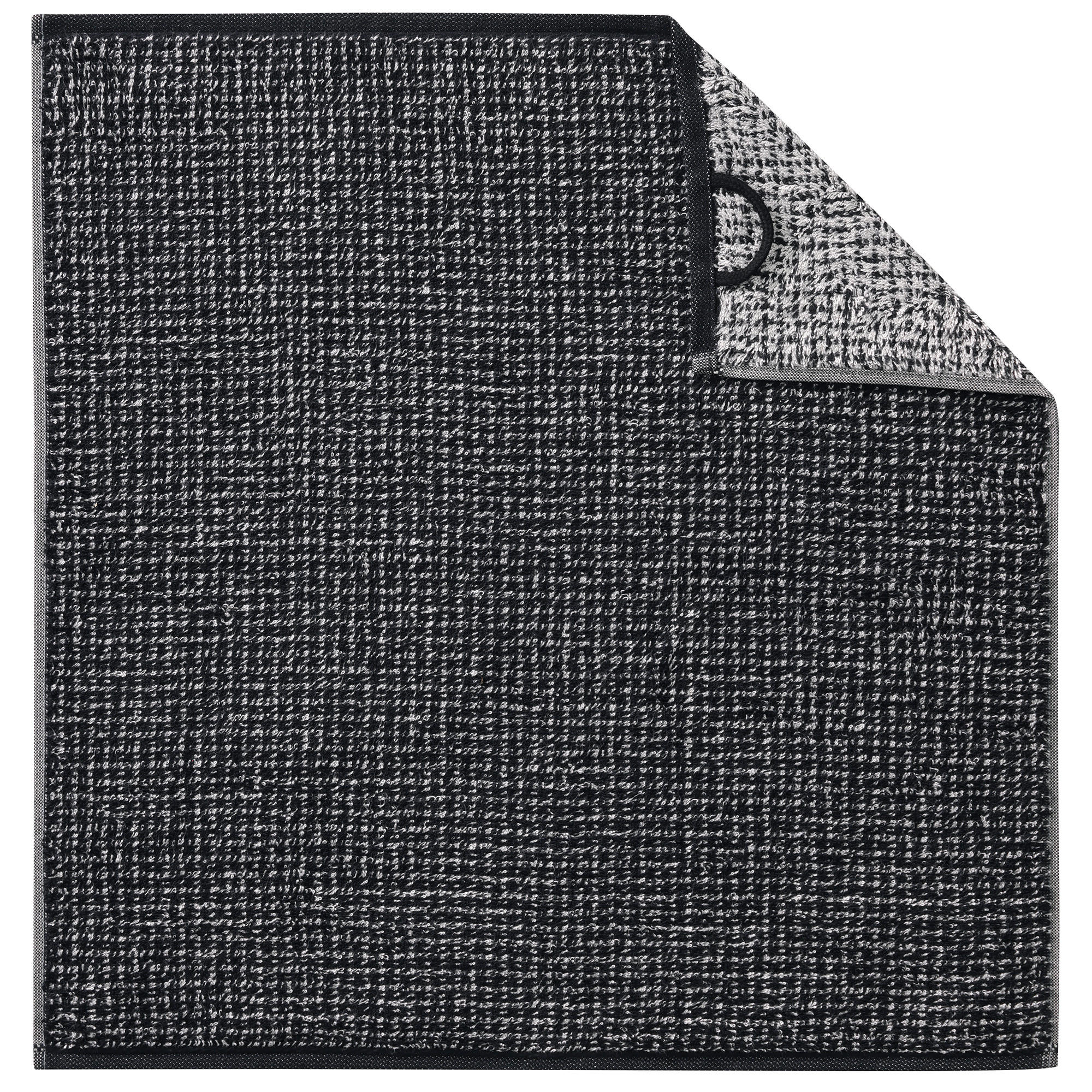 KÜCHENHANDTÜCHER CUISINE ZOOM ALLOVER 122 SCHWARZ - 97 - Schwarz, Textil (50/50cm) - Cawoe