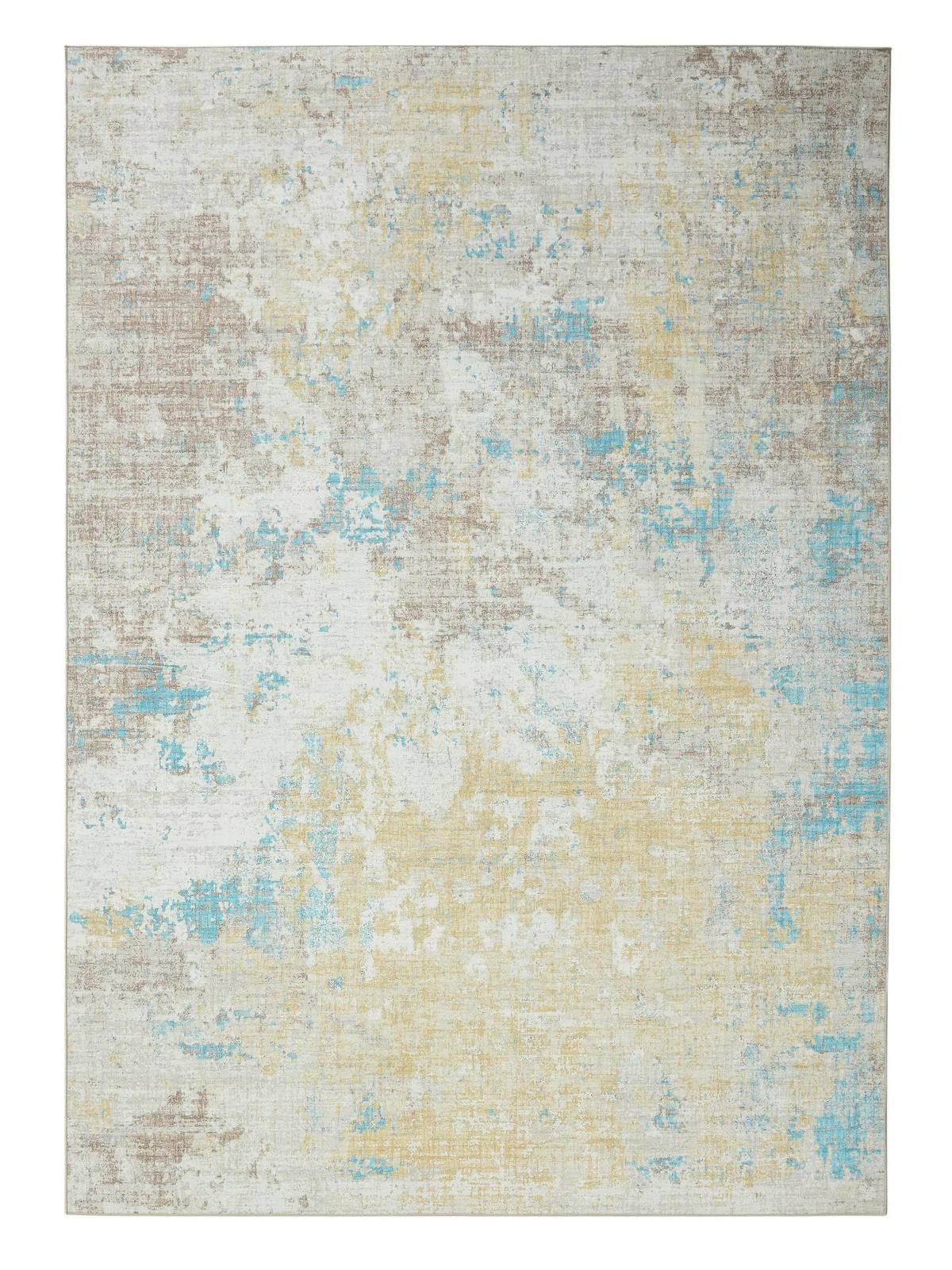 TEPPICH Laury Gelb 120x170 cm - Gelb, Textil (120/170cm) - benuta Pop