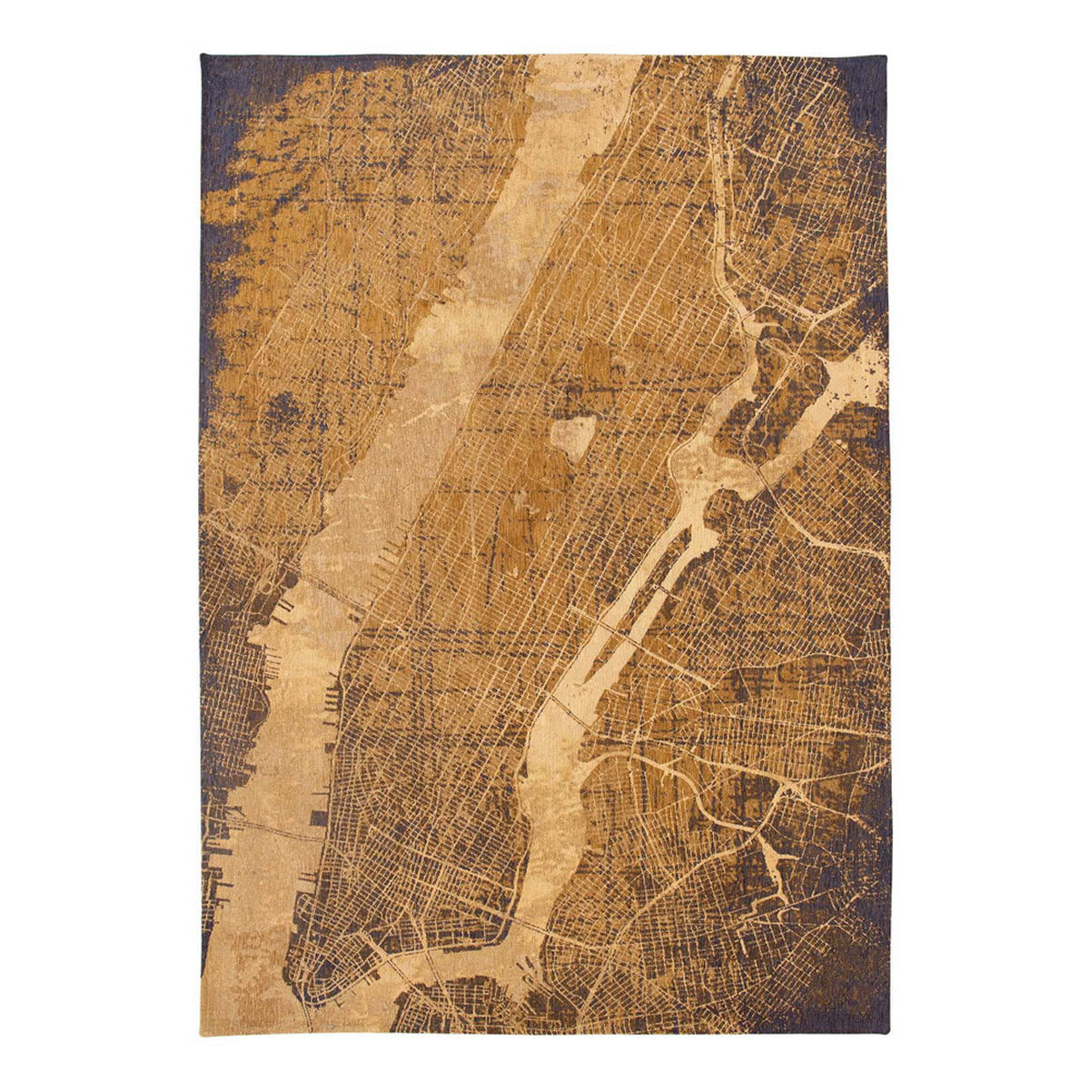 TEPPICH Gatsby Gold Cities 170/240 cm - Gelb, Textil (170/240cm) - Louis De Poortere