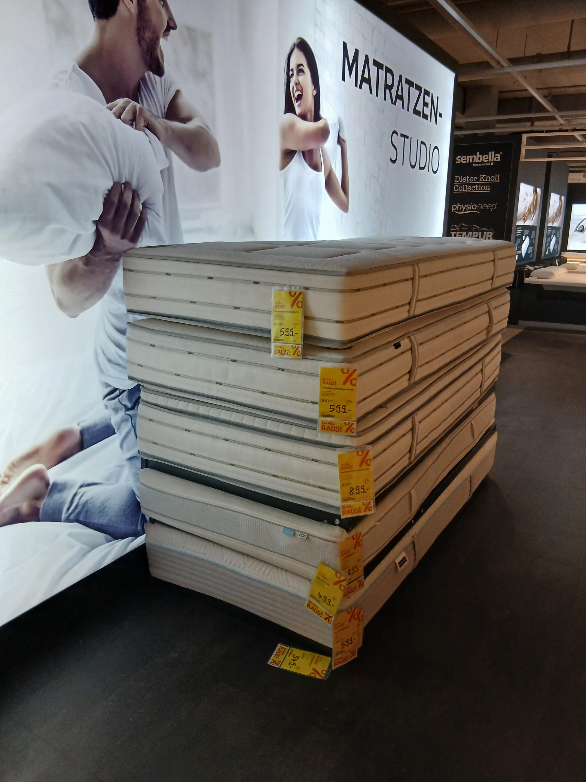 Diverse Matratzen und Lattenroste 90x200