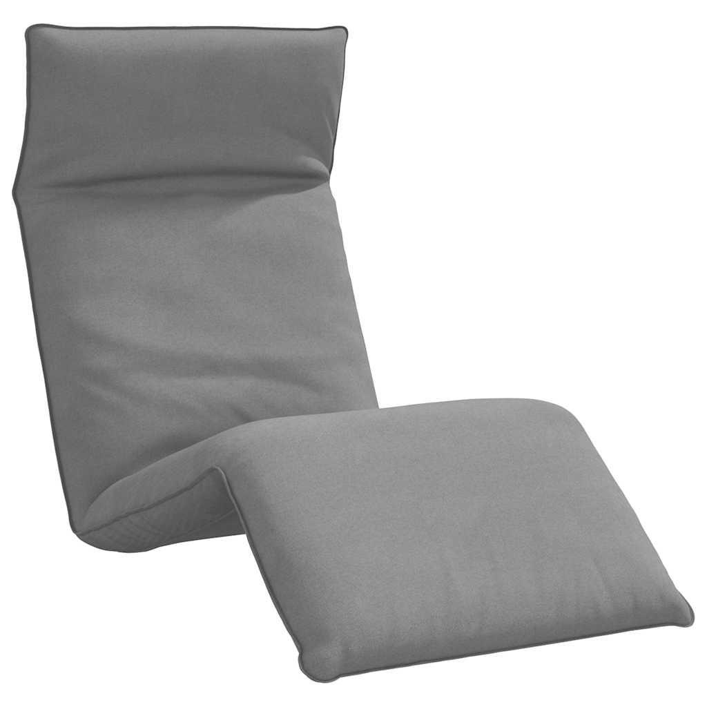 SONNENLIEGE Klappbar Grau 175/54/8.5 Cm Oxford-Gewebe - Grau, Textil (175/8.5/54cm) - vidaXL