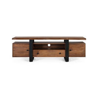 TV-SCHRANK aus braunem Palisander - Braun, Holz (170/55/45cm) - Giner y Colomer