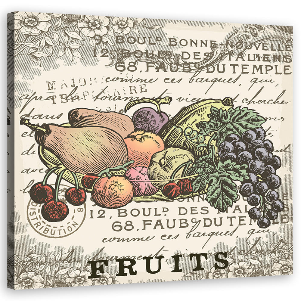 Feeby Wandbild Mehrfarbig 30x30 cm