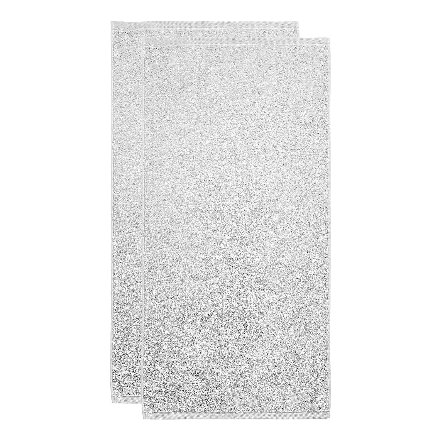 HANDTUCH (2er Set) Fabulous - Hellgrau, Textil (50/100cm) - BUTLERS