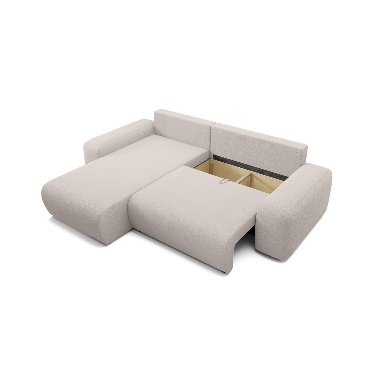 ECKSOFA Bornim Universelle Creme (Anthology 1) - Creme, Textil (294/185cm) - Fedve