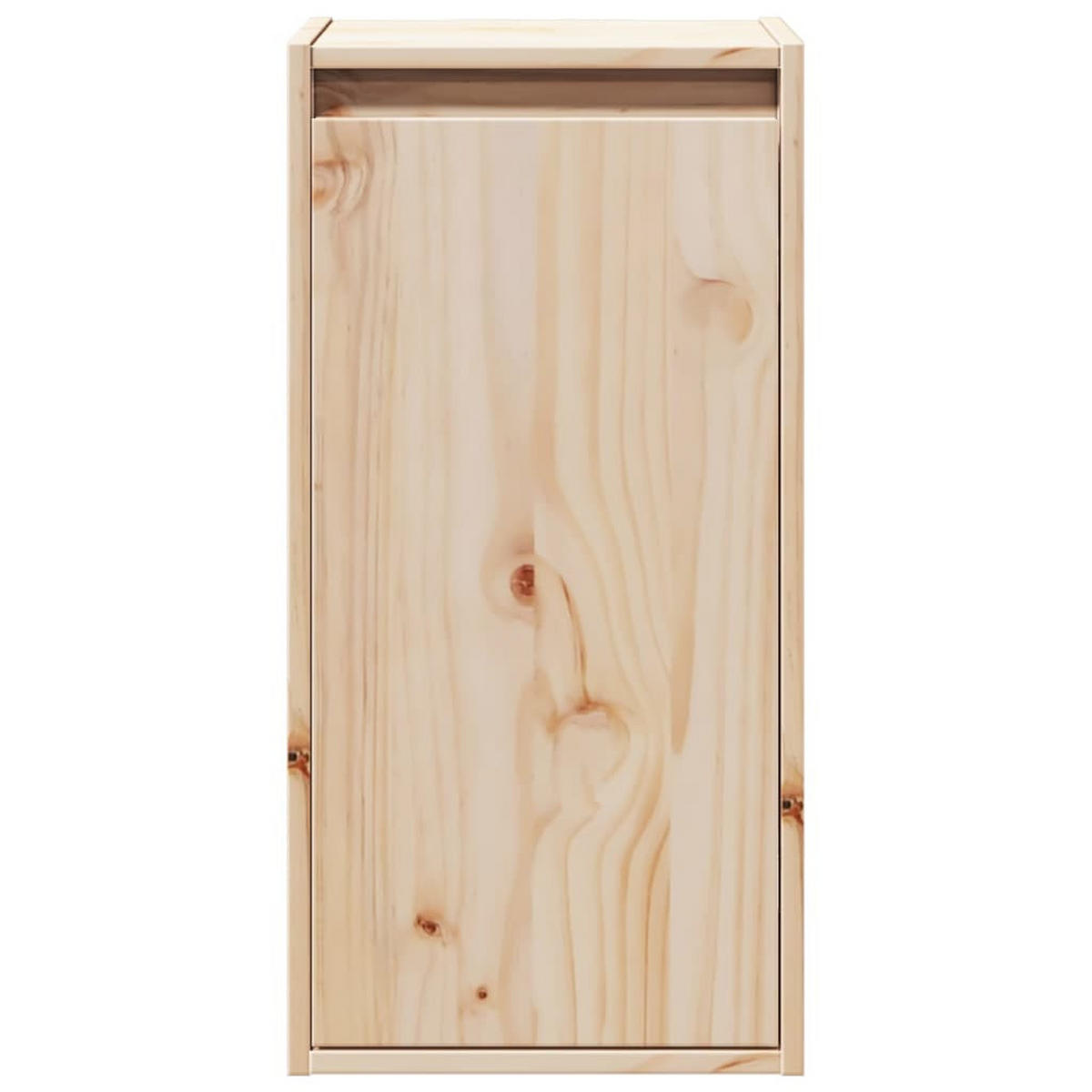 WANDSCHRANK 30/30/60 Cm Massivholz Kiefer - Braun, Holz (30/40/30cm) - vidaXL