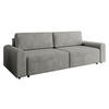 SCHLAFSOFA Bella - Schwarz/Grau, Holz/Kunststoff (240/85/95cm) - MIRJAN24