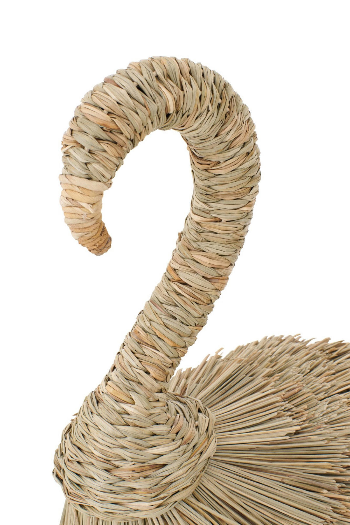 FIGUR FLAMINGO - Naturfarben, Naturmaterialien (40/125/50cm) - J-Line