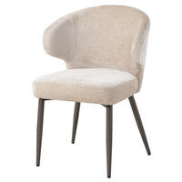ESSZIMMERSTUHL Ares Beige 60/60/84.5cm - Beige, Textil (60/84.5/60cm) - PTMD Collection