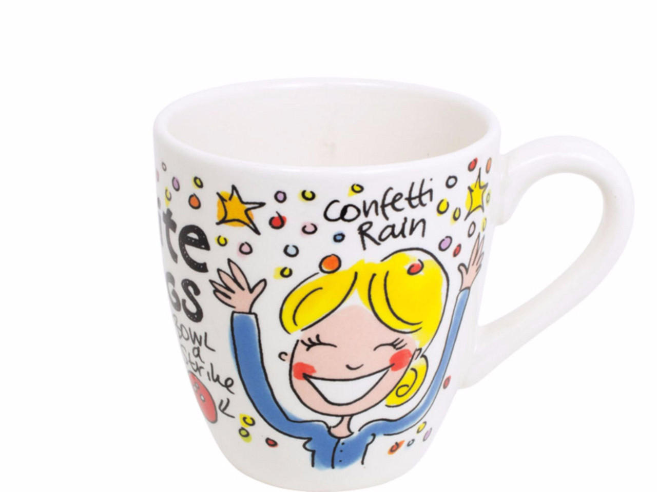 MINI-BECHER Favorit in Bunt - 200 ml - Multicolor, Keramik (0.2L) - Blond Amsterdam