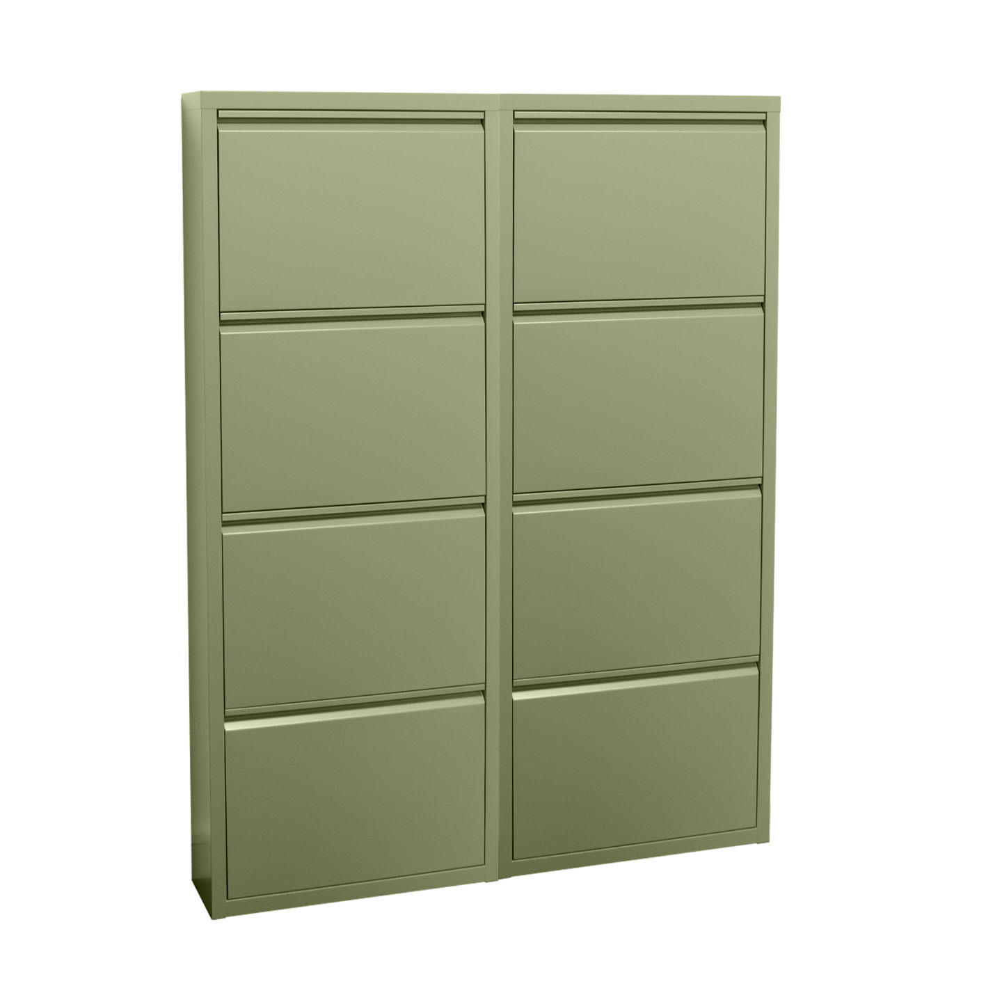 SCHUHKIPPER grün - Grün, Metall (100/140/16cm) - ebuy24