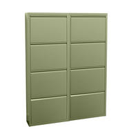 SCHUHKIPPER grün - Grün, Metall (100/140/16cm) - ebuy24