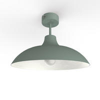 DECKENLEUCHTE - Grün, Metall (30/30/20cm) - Lumicom