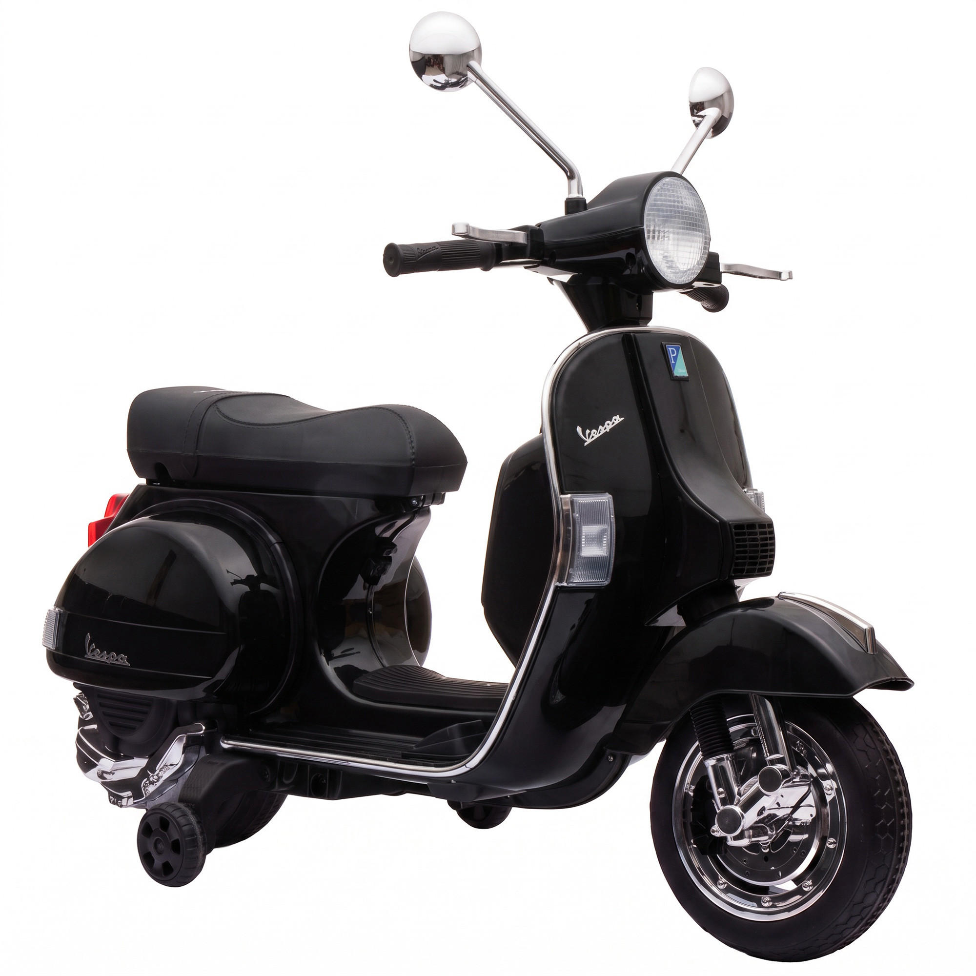 Aiyaplay Kindermotorrad Schwarz 51x80x107 cm