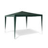 PAVILLON Zelt - Dunkelgrün, Kunststoff/Metall (300/250/300cm) - Relaxdays