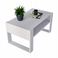 COUCHTISCH Karo92 92/45/53,6 - Weiß, Holzwerkstoff (54/92/45cm) - RAUMHIRSCH FURNITURE