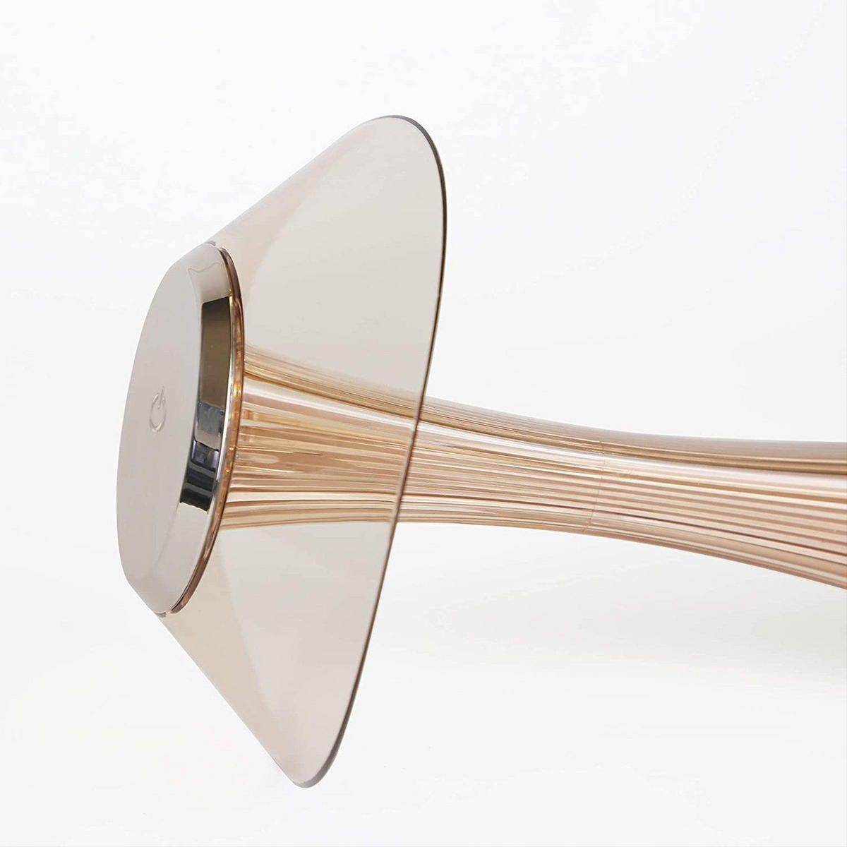 TISCHLAMPE Nerys 15.1/15.1/27.4 cm - Roségold, Kunststoff (15.1/15.1/27.4cm) - ZMH