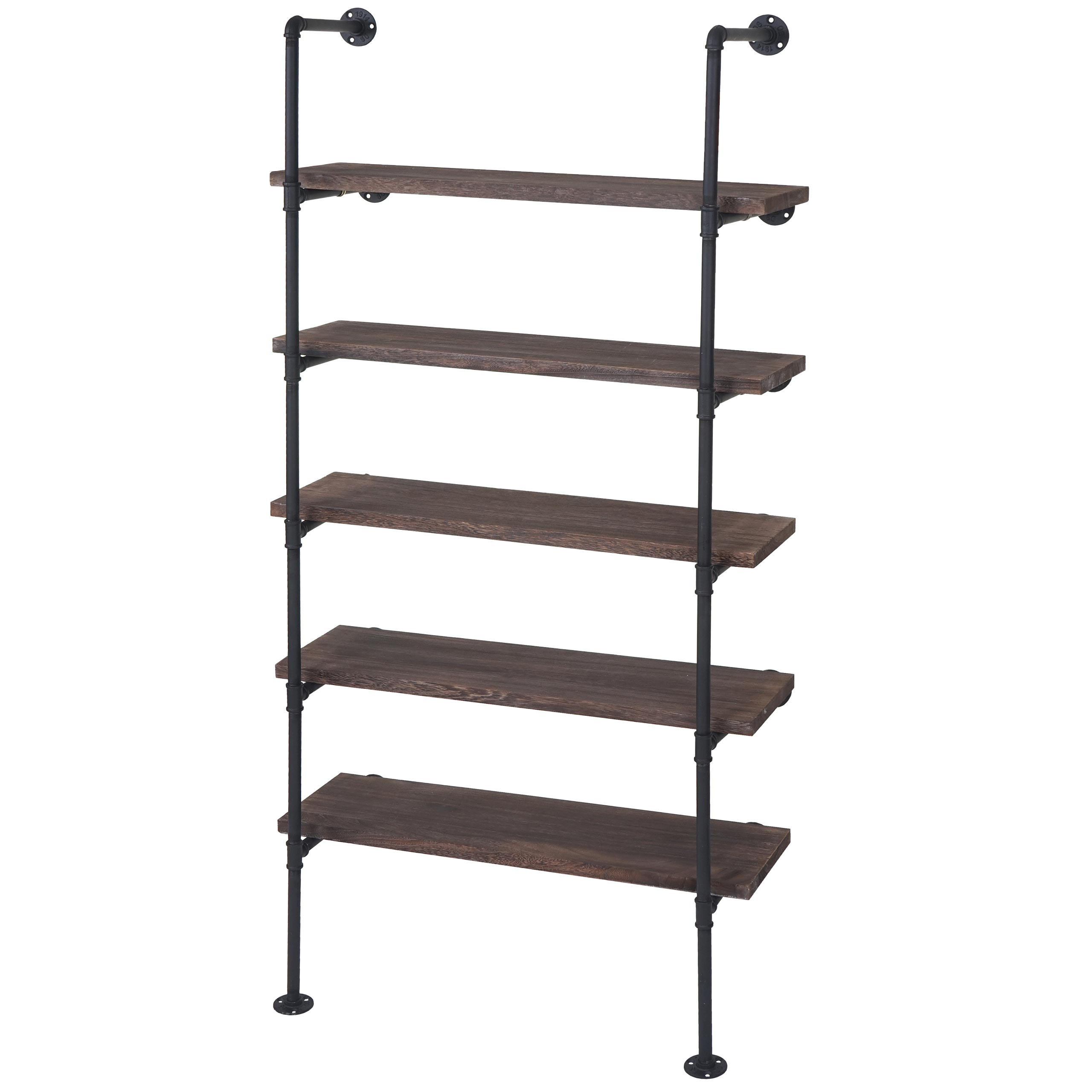 STANDREGAL Braun - Braun, Holz (80/165/28cm) - MCW