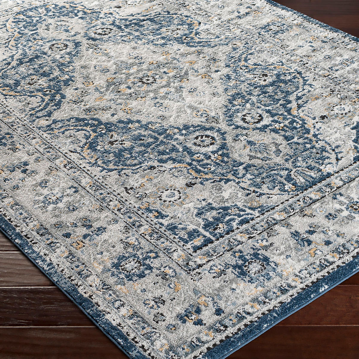VINTAGE-TEPPICH 160/220 cm Grau - Grau, Naturmaterialien/Textil (160/220cm) - LIVABLISS