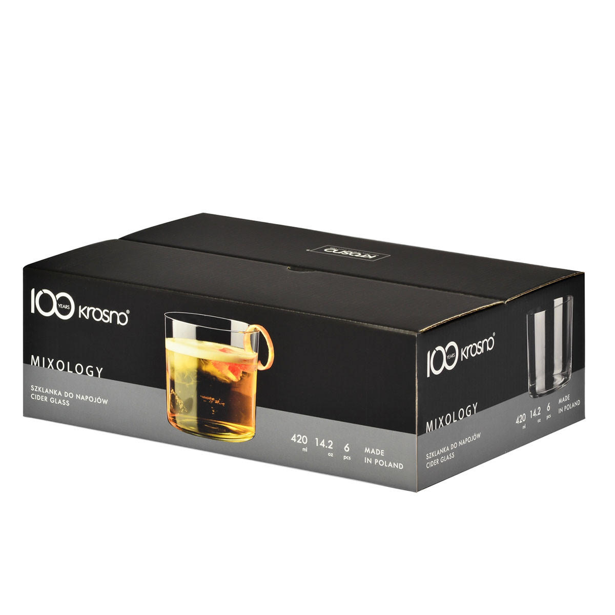 CIDERGLÄSER Mixology, 6er-Set, 420 ml - Transparent, Glas (0.42L) - Krosno Glass