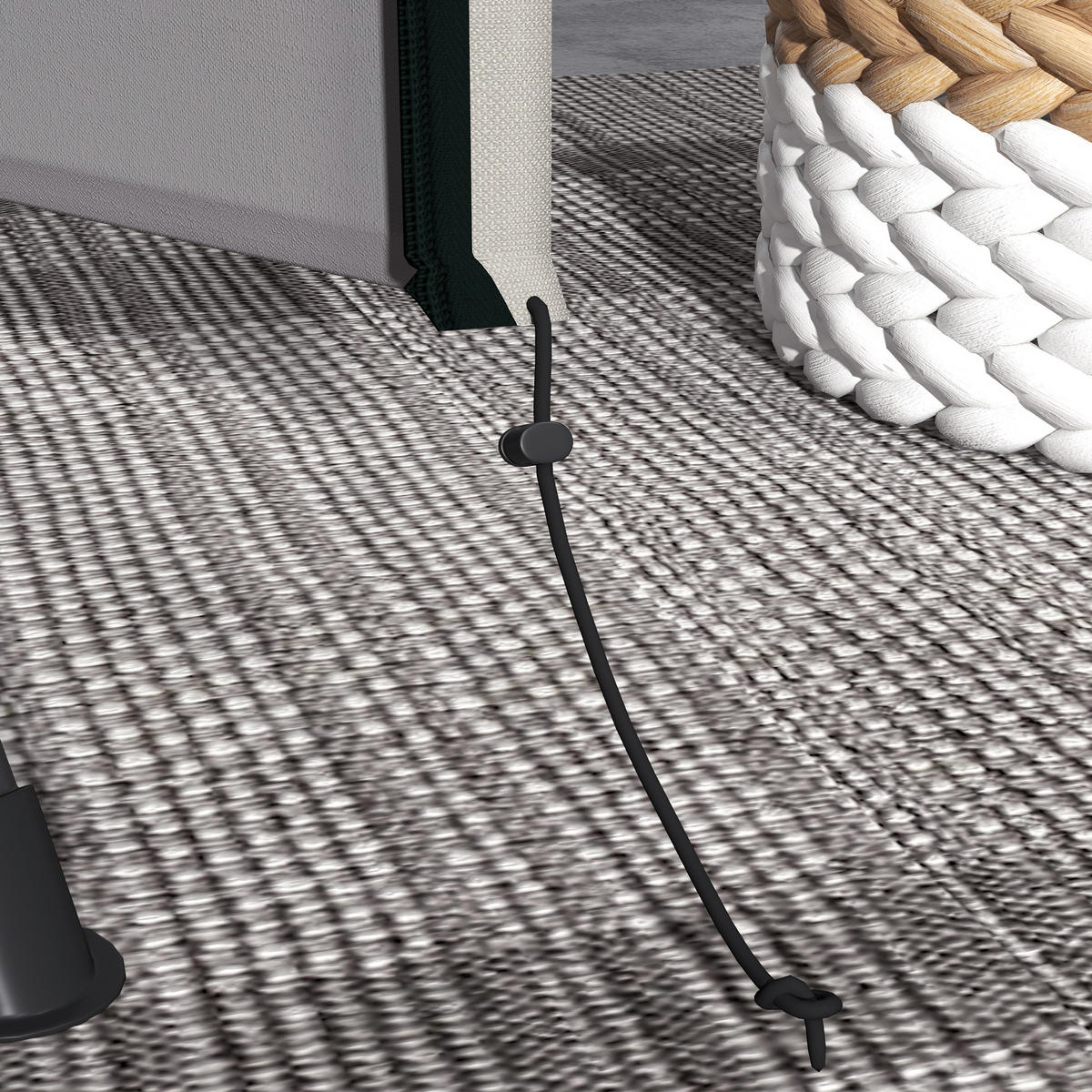 SCHUTZHÜLLE DE-07084 für Hollywoodschaukel, Grau - Grau, Textil (177/152/114cm) - ComfortXL
