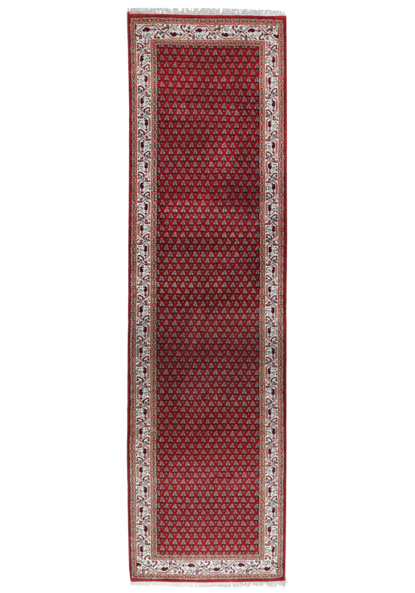 ORIENTTEPPICH Indo Mir, klassisch, strapazierfähig 80x250 cm - Terra cotta, Textil (80/250cm) - Rug and Roll