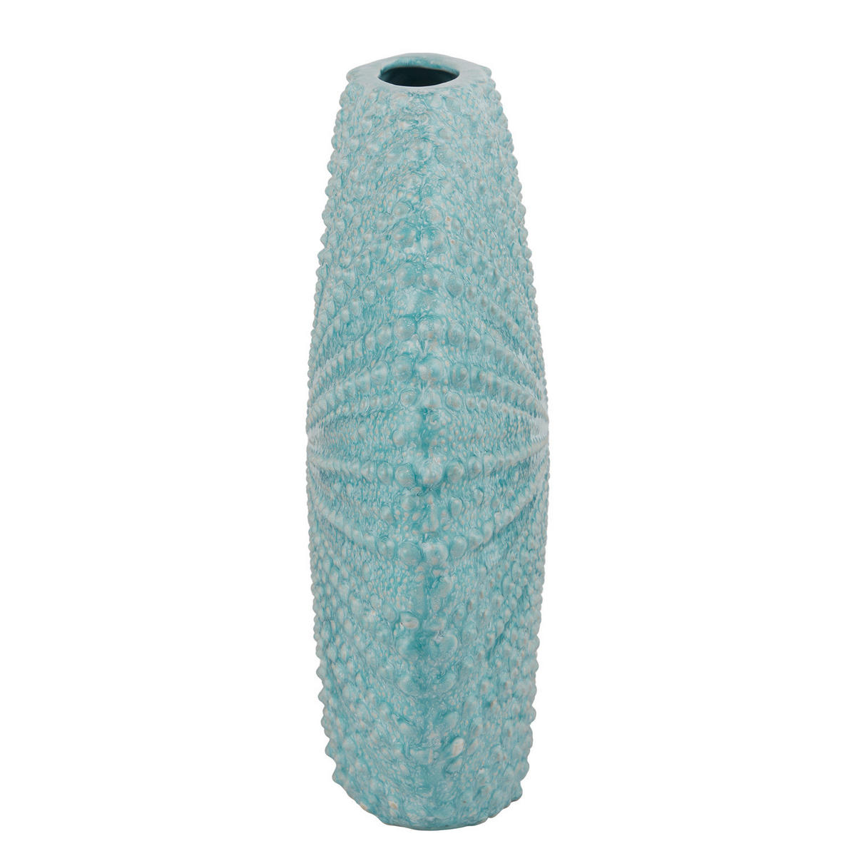 VASE Coral Coast 30 cm - Türkis, Keramik (30cm) - Butlers