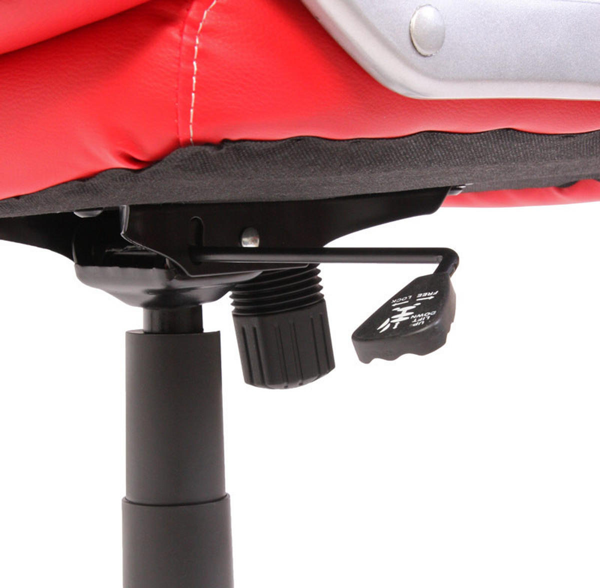 BÜROSTUHL Rot - Rot, Textil (73/120/78cm) - MCW