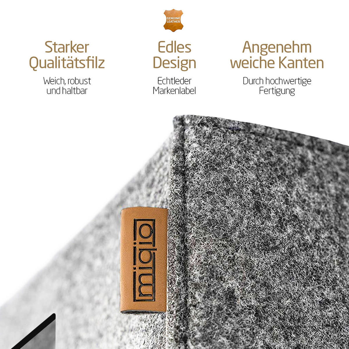 AUFBEWAHRUNGSKÖRBE 4er-Set - Beige, Textil (32/30.5/30.5cm) - Miqio Design