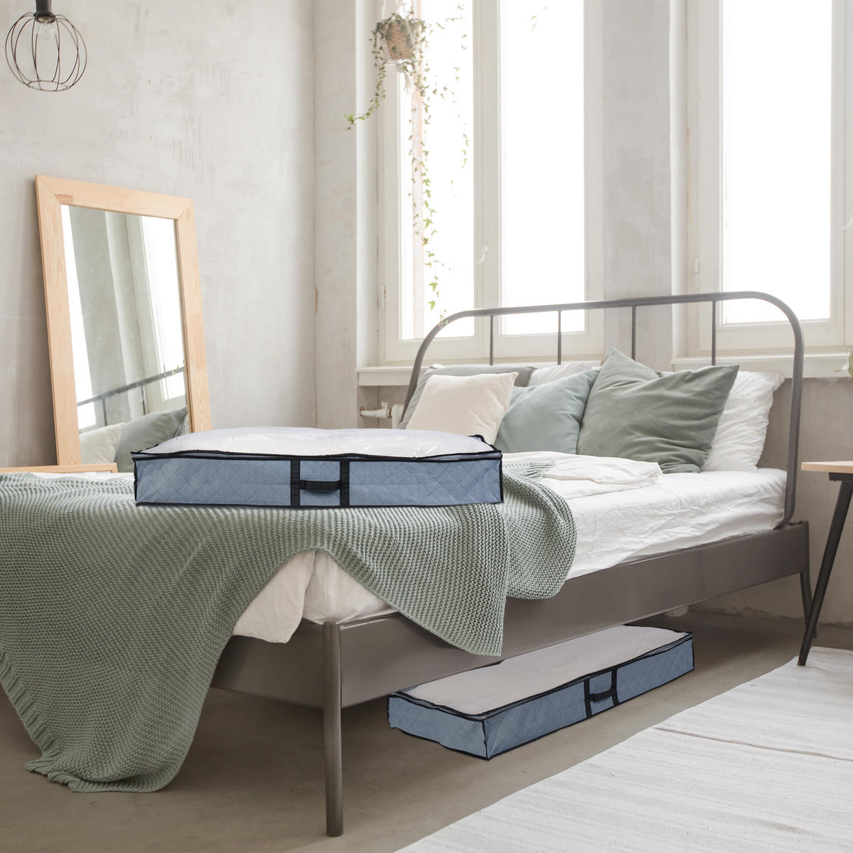 2XBOXY pod posteľ - viacfarebná, plast - Relaxdays