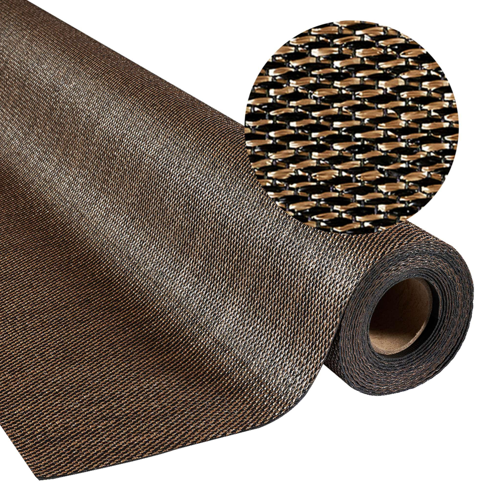 VINYLBODEN, Vinylboden Rolle, Premium Braun-Schwarz 200X300 cm - Braun, Kunststoff (300/200/2.8cm) - STORESDECO