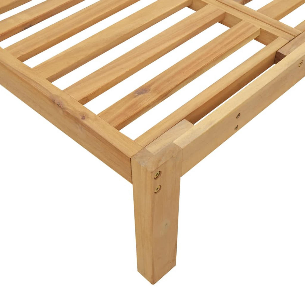 GARTEN-SOFAGARNITUR 2-TLG. Aus Paletten Massivholz Akazie - Braun, Holz (92/69/133cm) - vidaXL
