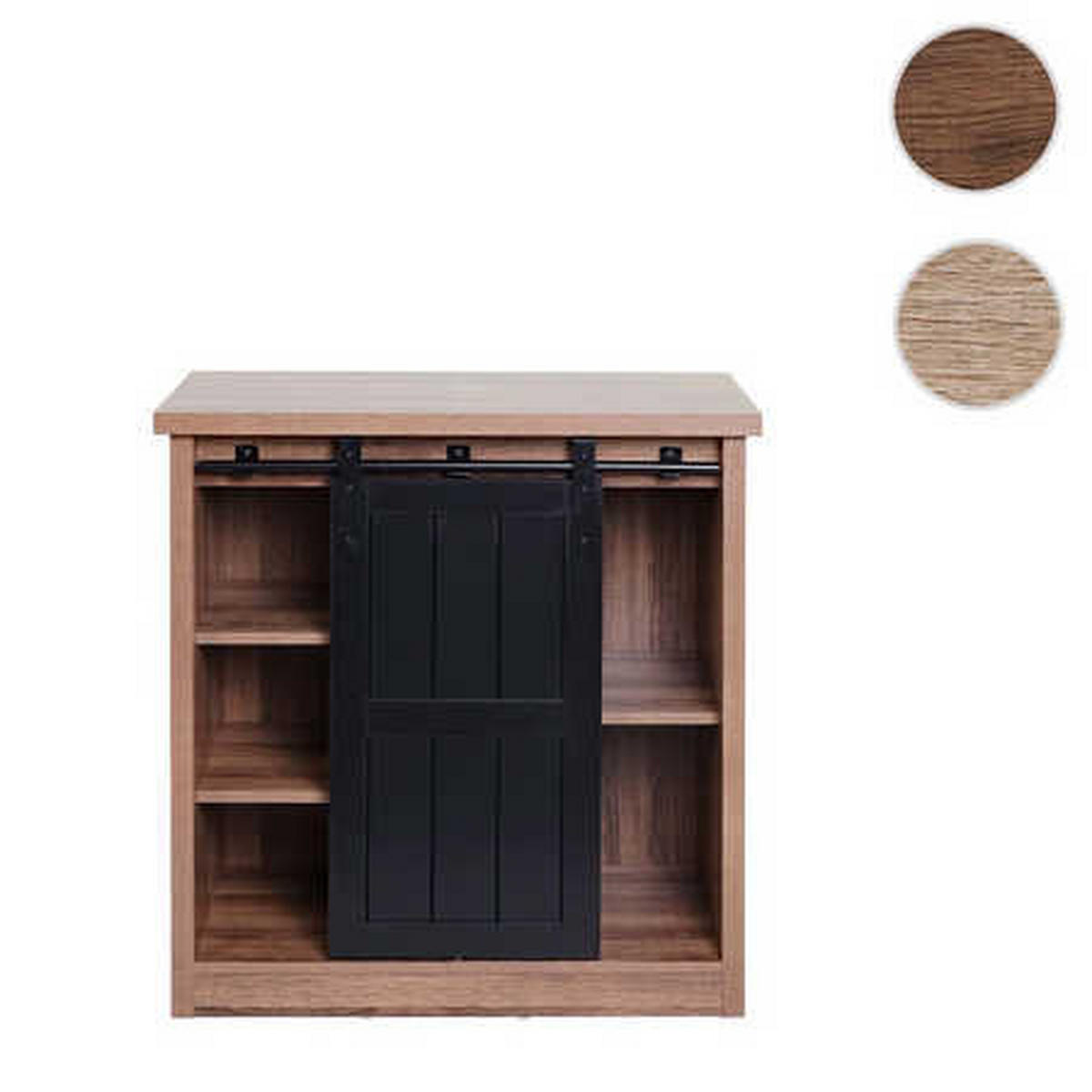 KOMMODE Braun - Braun, Holz (80/84/40cm) - MCW