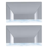 LED WANDLEUCHTE Silber mit Bewegungsmelder - Silberfarben, Kunststoff (3.5/4.5/8cm)