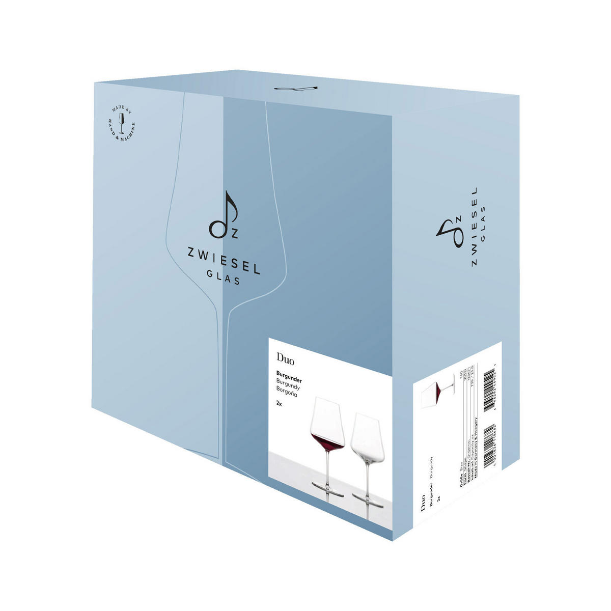 BURGUNDER ROTWEINGLÄSER Duo transparent 739 ml 6er Set - Transparent, Glas (0.739L) - Zwiesel Glas