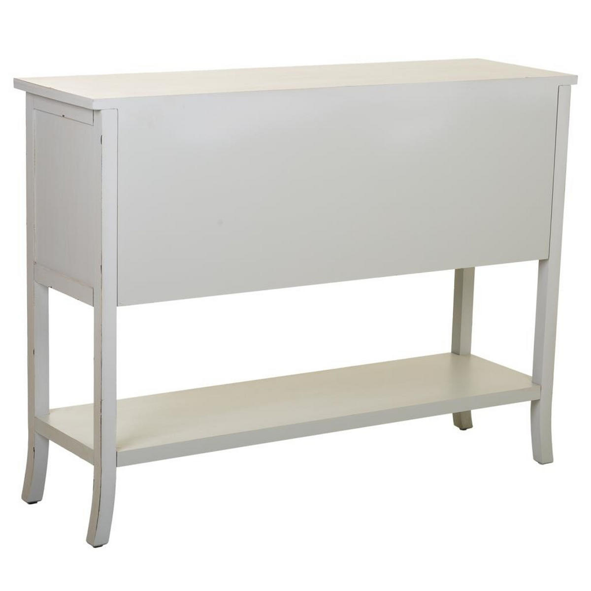 SIDEBOARD aus Holz 121x37x91 cm - Grau, Holz (121/91/37cm) - Wanderlust