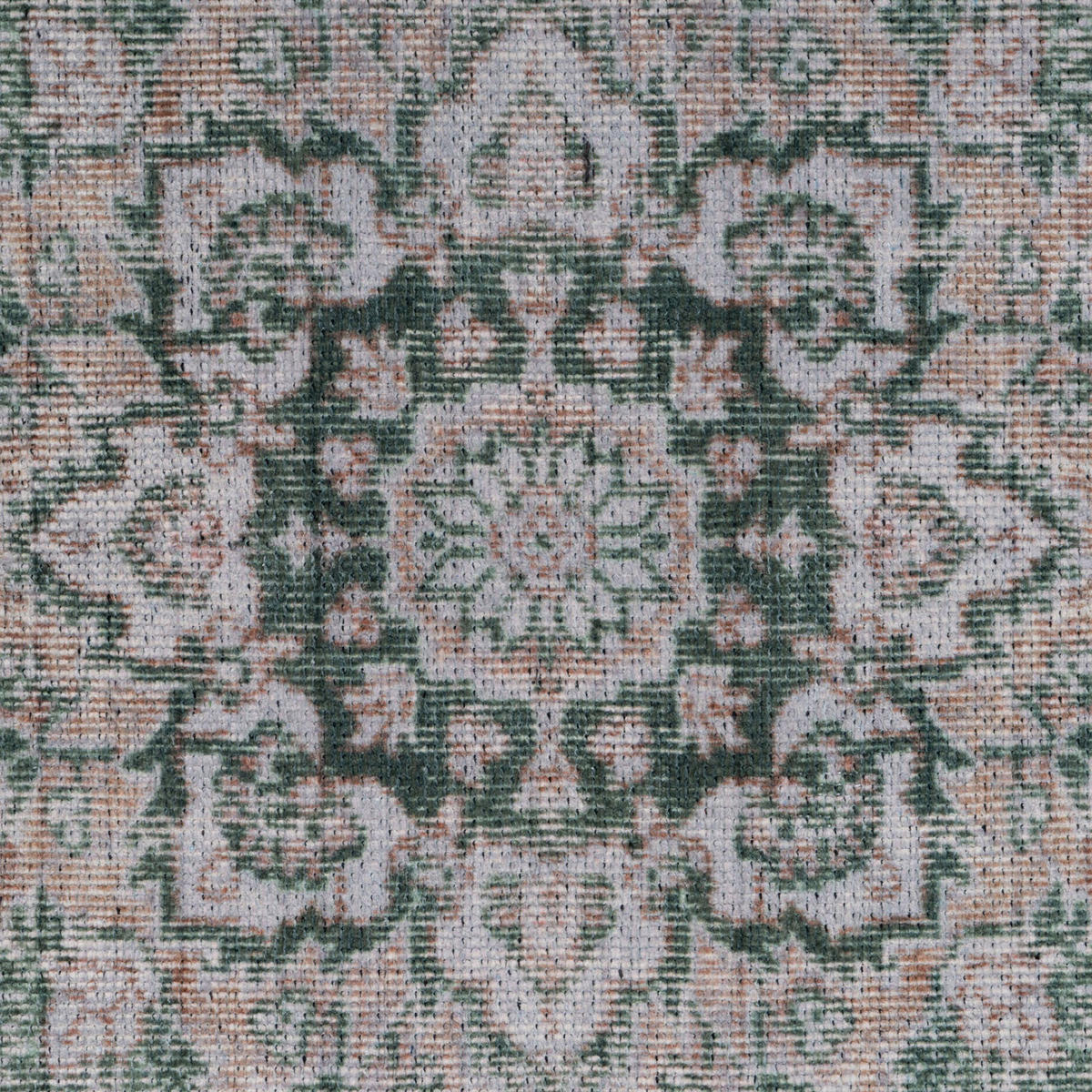 FLACHWEBETEPPICH Orion - Grün, Textil (60/240cm) - Kukoon Rugs