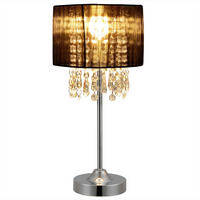 TISCHLAMPE Bellevue - Schwarz, Metall (20/20/40cm) - lux.pro