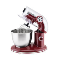 ROTER Mischroboter - Rot, Metall (27.4/39.2/39.7cm) - HKoenig
